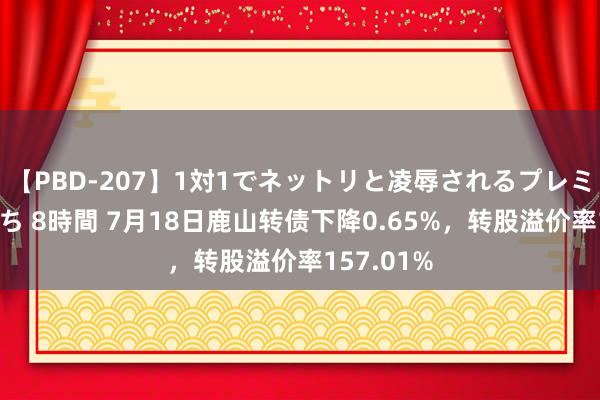 【PBD-207】1対1でネットリと凌辱されるプレミア女優たち 8時間 7月18日鹿山转债下降0.65%，转股溢价率157.01%