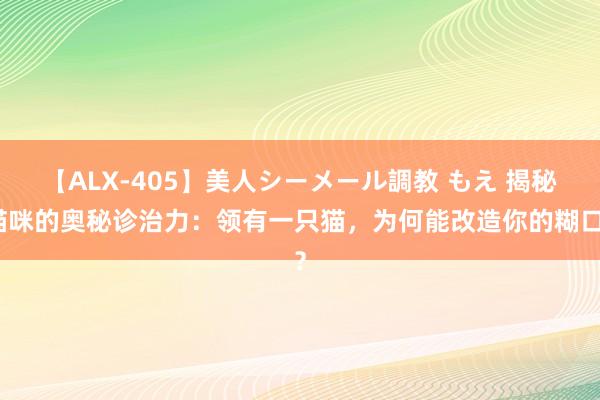 【ALX-405】美人シーメール調教 もえ 揭秘猫咪的奥秘诊治力：领有一只猫，为何能改造你的糊口？