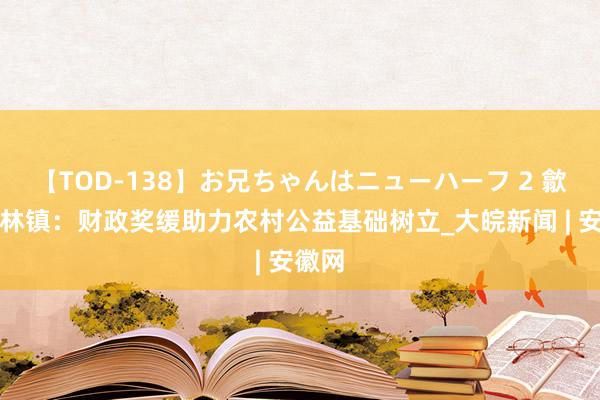 【TOD-138】お兄ちゃんはニューハーフ 2 歙县桂林镇：财政奖缓助力农村公益基础树立_大皖新闻 | 安徽网