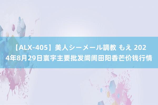 【ALX-405】美人シーメール調教 もえ 2024年8月29日寰宇主要批发阛阓田阳香芒价钱行情